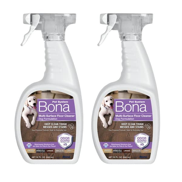 Bona 32 oz. Multi-Surface Floor Cleaner, Dog Formulation (2-Pack) AX0003652