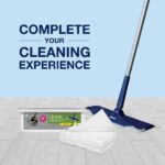 Bona Hard-surface Floor Wet Disposable Cleaning Pads, Lemon Mint Scent, 12 Count, 6-Pack