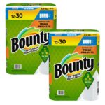 Bounty White, Select-A-Size Paper Towel Roll (24 Double Plus Rolls) 081016561165