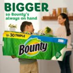 Bounty White, Select-A-Size Paper Towels (12 Double Rolls) 003077206130