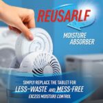 DampRid 15.8 oz. Fragrance Free Drop-In Tab Moisture Absorber Refills (2-Pack) FG97FFSB