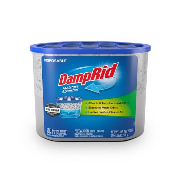 DampRid 18 oz. Disposable Moisture Absorber with Activated Charcoal FG118