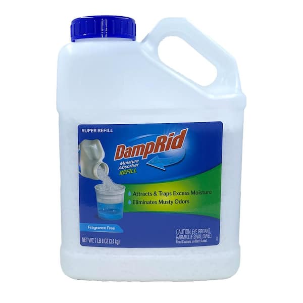 DampRid 7.5 lbs. Fragrance Free Moisture Absorber Super Refill FG37