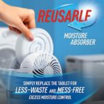 DampRid Drop-In Tab Moisture Absorber Starter Kit, Fresh Scent FG96FSSB