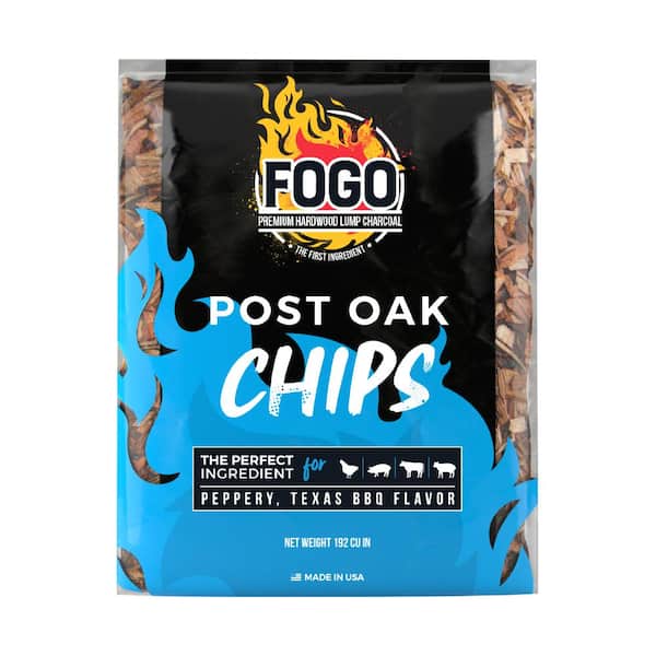 FOGO 192 Cu. In. Bag Post Oak Smoking Chips FG-SW-CHI-PO