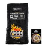 FOGO 35 lbs. Premium Lump Charcoal and Blazaball Chimney FB35+BL
