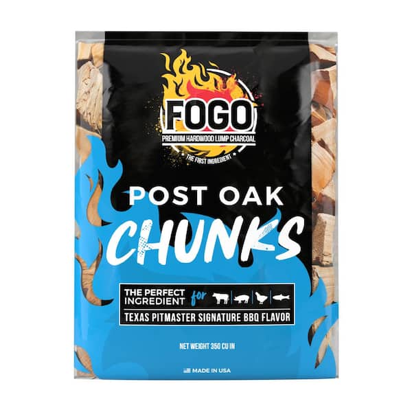 FOGO 350 Cu. In. Bag Post Oak Smoking Chunks FG-SW-CHU-PO
