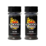 FOGO 5.5 oz. Activated Charcoal Savory BBQ Rub (2-Pack) FOGORUB