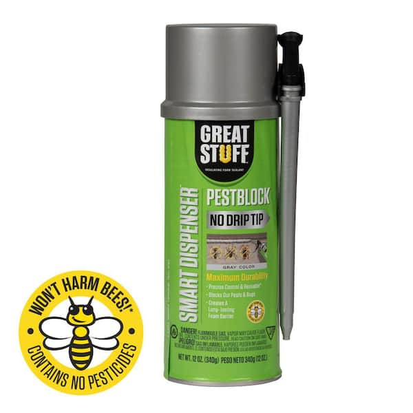 GREAT STUFF Smart Dispenser 12 oz. Pestblock Insulating Spray Foam Sealant 99112809
