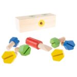 Hey! Play! Wooden Screw Block Toy HW3300117