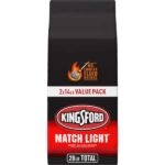 Kingsford 14 lbs. Match Light Instant BBQ Smoker Charcoal Grilling Briquettes (2-Pack) 10044600321605