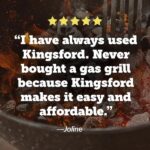 Kingsford 16 lbs. Original BBQ Smoker Charcoal Grilling Briquettes w/Smokin' Champ Charcoal Grill Offset Smoker in Black (2-Pack) B-322986025-4