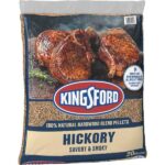 Kingsford 20 lbs. Hickory Wood BBQ Smoker Grilling Pellets (2-Pack) C-311704770-2