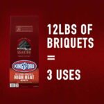 Kingsford High Heat Briquets 12 lbs. Bag 10044600605835