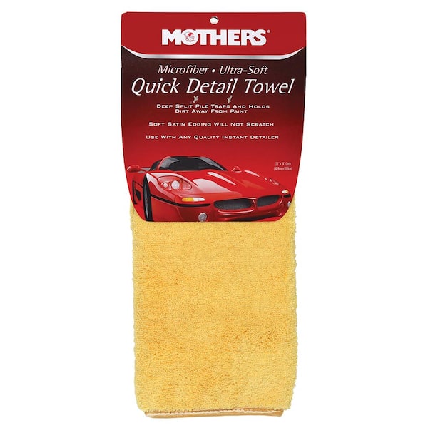 MOTHERS 20 in. x 24 in. Ultra-Soft Car Quick Detailing Towel 155600