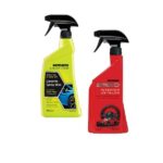 MOTHERS 24 oz. Ultimate Hybrid Ceramic Spray Wax and 24 oz. Speed Interior Detailer Spray Car Cleaning Kit 400004
