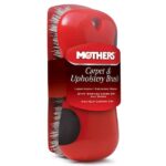 MOTHERS Automotive Car Care Interior and Upholstery Brush with Scratch-Free Bristles 155900
