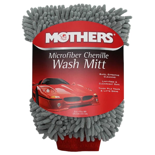 MOTHERS Microfiber Chenille Car Wash Mitt 156400