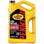 Pennzoil Full Synthetic High Mileage Motor Oil SAE 0W-20 5 qt. 550069988