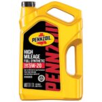 Pennzoil Full Synthetic High Mileage Motor Oil SAE 5W-20 Motor Oil 5 qt. 550069990