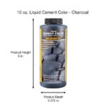 Quikrete 10 oz. Liquid Cement Color - Charcoal 131700