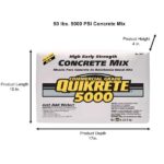 Quikrete 50 lbs. 5000 PSI Concrete Mix 100750