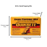 Quikrete 60 lb. Sand/Topping Mix 110360