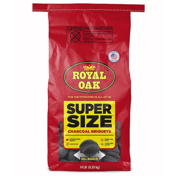 Royal Oak 14 lbs. Charcoal Briquets Super Size 800002199