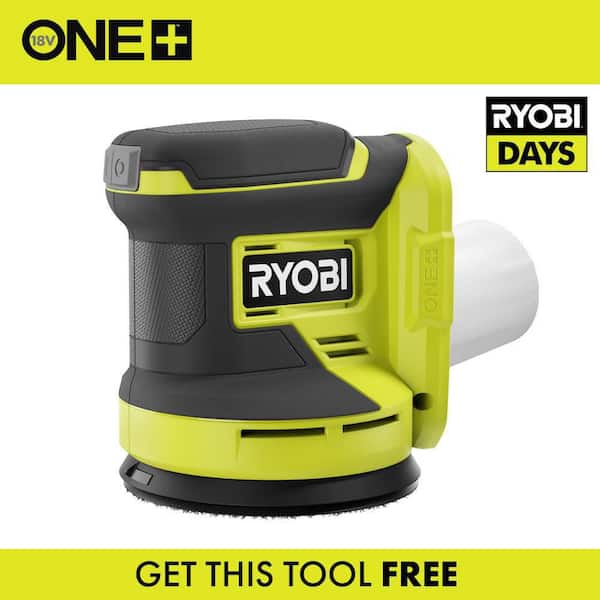 RYOBI ONE+ 18V Cordless 5 in. Random Orbit Sander (Tool Only) PCL406B