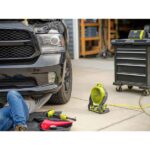 RYOBI ONE+ 18V Cordless Hybrid WHISPER SERIES 7-1/2 in. Fan (Tool Only) PCL811B