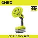 RYOBI ONE+ 18V Cordless VORTEX Power Scrubber (Tool Only) P4510
