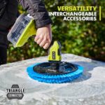 RYOBI ONE+ 18V Cordless VORTEX Power Scrubber (Tool Only) P4510