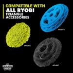 RYOBI ONE+ 18V Cordless VORTEX Power Scrubber (Tool Only) P4510