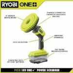 RYOBI ONE+ 18V Lithium-Ion Kit with 2.0 Ah and 4.0 Ah Batteries, Charger with FREE ONE+ 18V Cordless Power Scrubber PSK106SB-P4510