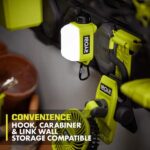 RYOBI USB Lithium Cordless Compact Area Light Kit with 2.0 Ah USB Battery and Charging Cable FVL59K