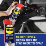 WD-40 SPECIALIST 10 oz. Gel Lube, No-Drip Formula with Smart Straw Spray 300100HO
