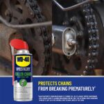 WD-40 SPECIALIST 10 oz. Roller Chain Lube, Non-Fling Lubricant with Smart Straw Spray 30049