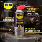 WD-40 SPECIALIST 11 oz. Silicone, Quick-Drying Lubricant with Smart Straw Spray (2-Pack) 61199