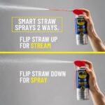 WD-40 SPECIALIST 11 oz. Silicone, Quick-Drying Lubricant with Smart Straw Spray (2-Pack) 61199