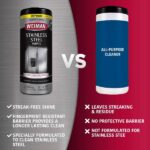 Weiman 12 oz. Stainless Steel Cleaner Wipes 92A