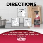 Weiman 22 oz. Stovetop Cleaner for Daily Use Spray (3-Pack) 106 COMBO1