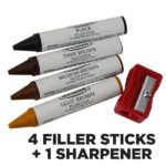 Weiman Wood Furniture and Floors Repair Kit Markers (4 Count) 511D