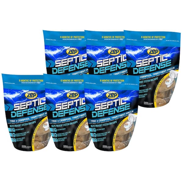 ZEP 12 oz. Septic System Treatment Powder Packet (Case of 6) ZSTP6