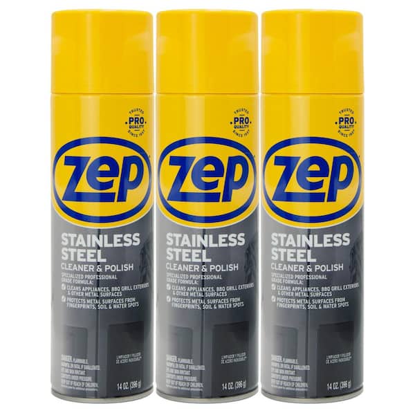 ZEP 14 oz. Stainless Steel Polish (3-Pack) ZUSSTL14