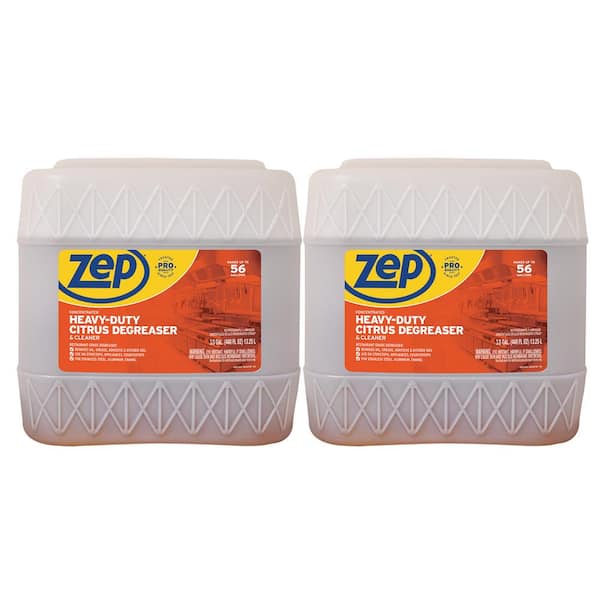 ZEP 3.5 Gal. Concentrated Heavy-Duty Citrus Degreaser (2-Pack) ZUCIT3GCP